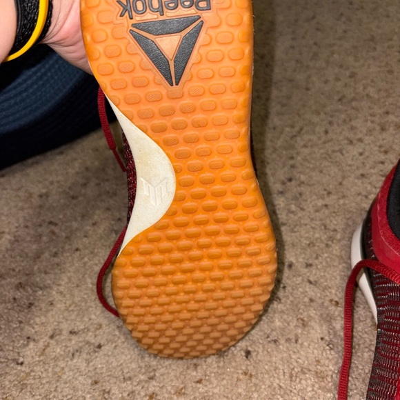 JJ WATT Reebok Red and Black Men's Shoes - Picture 5 of 6